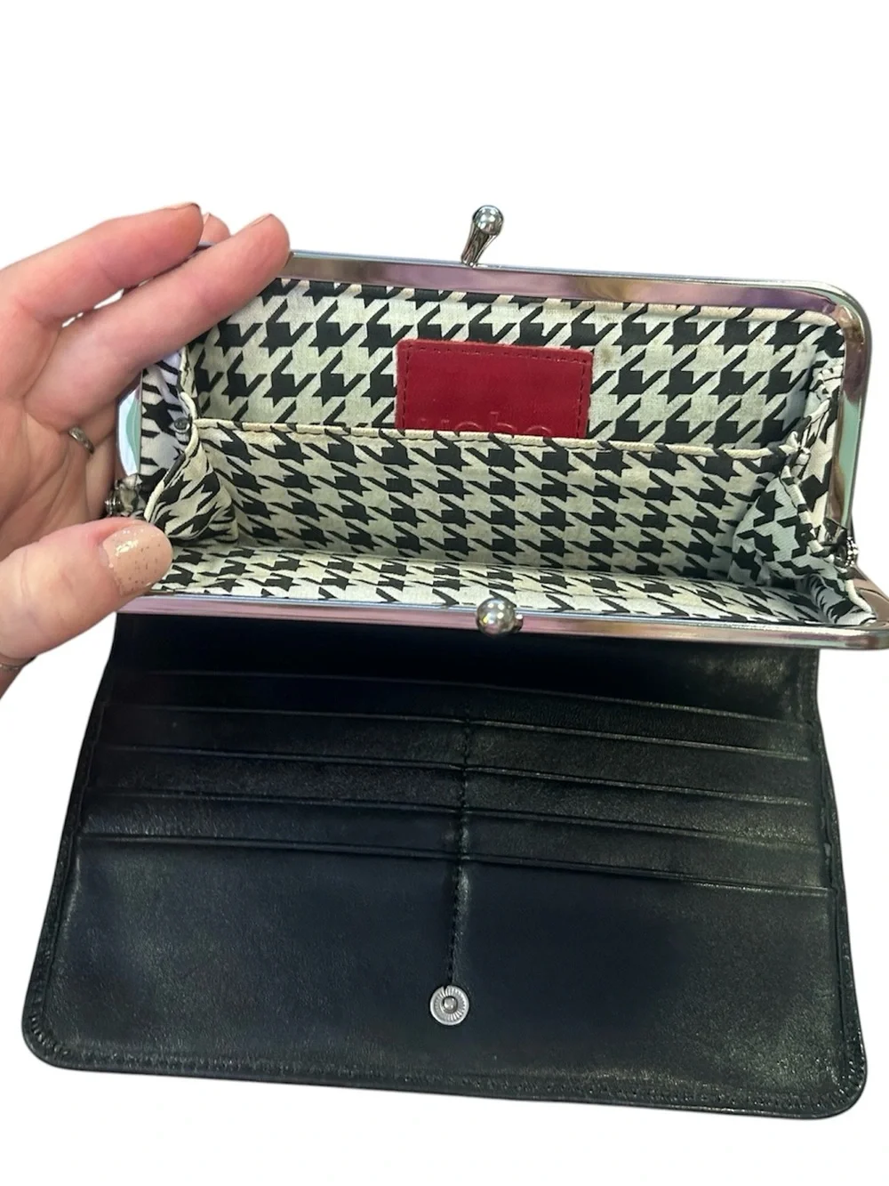 HOBO Leather Clutch Wallet
